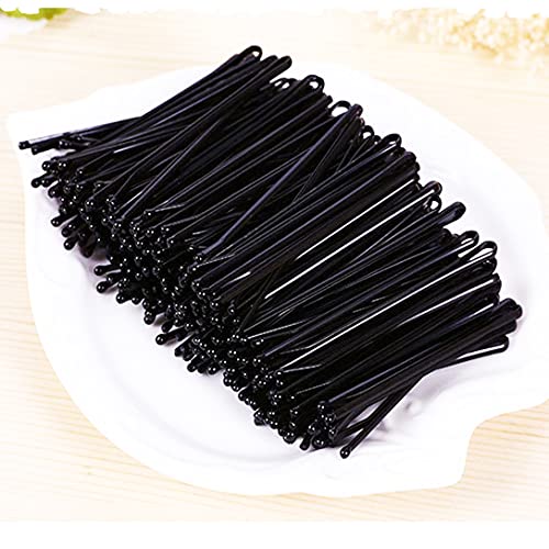 RN BEAUTY 200 Pieces Bobby Pins With Tin Case 2.2inch/5.6cm Secure Hold Tips Stainless Steel Strong Grip Hairpins Bob Pins...
