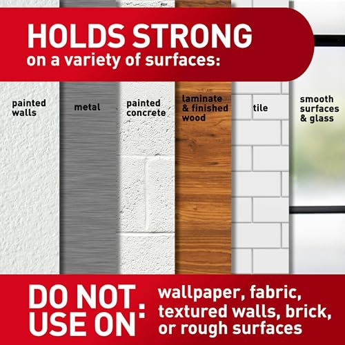 Command General Purpose Variety Kit, Various Sized Hooks, Wire Hooks, and Picture Hanging Strips to Hang Up to 19 Items, O...