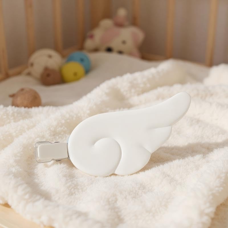 1Pair Cute Sweet Japanese Style Y2K Angel Wing Hair Clip Hairpin Barrettes Headdress Headwear Ornaments Accessories（Blue）