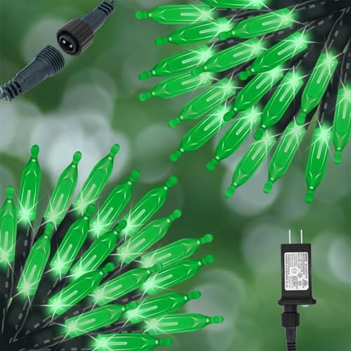 ILLUMINEW St. Patrick's Day LED Fairy Lights - 98ft 300 Count Connectable Waterproof for Indoor Outdoor Holiday Party Deco...