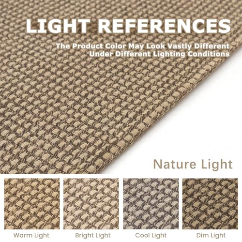 KOZYFLY Boho Runners for Hallways 2x6 ft Washable Kitchen Runner Non Slip Rubber Backed Hall Runners Cotton Entryway Runne...