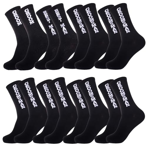 ZXGXLAW 8 Pairs Groom Groomsmen Gifts For Men Wedding Novelty Socks Funny Proposal Gifts Bestman