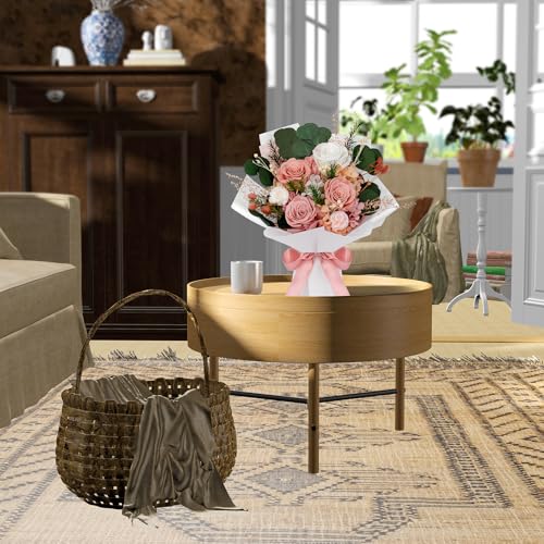 Perfectione Roses 4 Roses Mixed Bouquet for Mother's Day, Flowers for Delivery, Preserved Flowers Birthday Gift for Women ...