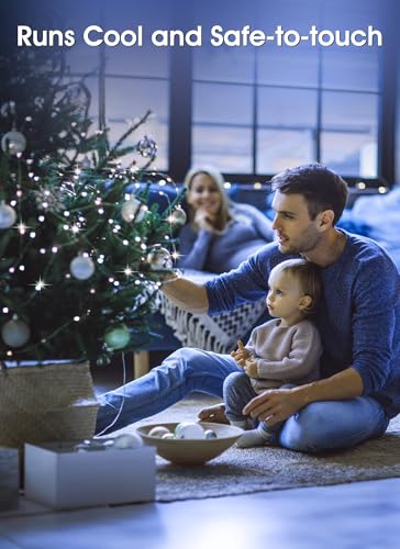 Brightown 12 Pack Led Fairy Lights Battery Operated String Lights Waterproof Silver Wire 7 Feet 20 Led Firefly Starry Moon...