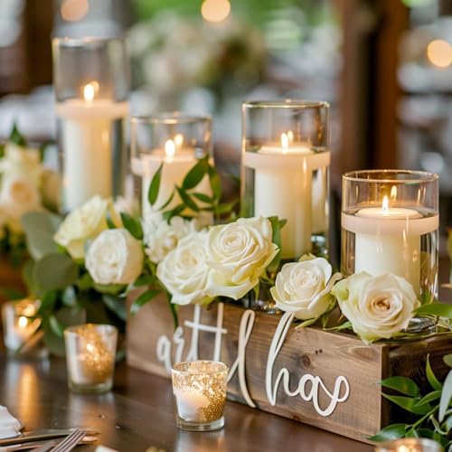 TBWIND 16 Pack Glass Cylinder Vases 4, 6, 8, 10 Inch Tall Clear Flower Vases for Table Centerpieces Wedding Decoration, Hu...