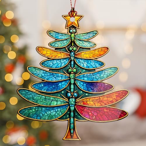 Women 2025 - Christmas Ornaments - Dagonfly Ornament - Dragon Fly Gift for Women - Dragonfly Gifts - Dragonfly Ornaments -...