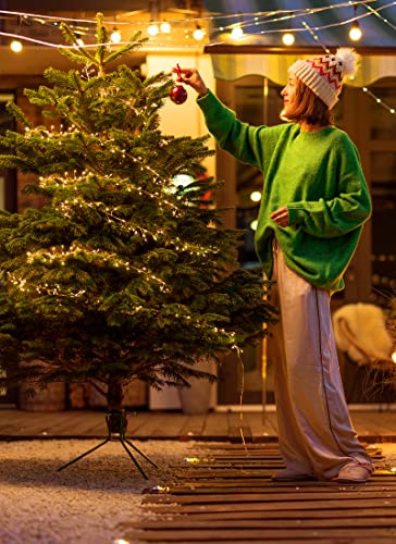 2 Pack 10 Ft Battery Operated Fairy Lights, 120LEDs Firecracker String Lights, Silver Wire Starry Firefly Light for Bedroo...