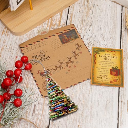 Book Ornament, Book Ornaments for Christmas Tree, Christmas Ornaments 2025, Unique Book Lover Gift, Reading Decor for Tre...