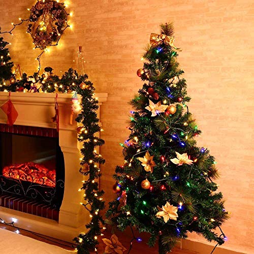 MAGOTAN Christmas Lights, Battery Operated String Lights 18ft 50 LED 8 Modes LED Mini Lights with Timer for Christmas Tree...