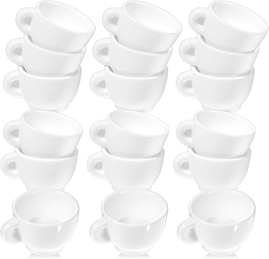 30Pcs Mini Coffee Cups Dollhouse Tiny Coffee Drink Cup Plastic Miniature Tea Mugs Lovely Tableware Coffe Ornaments Small f...
