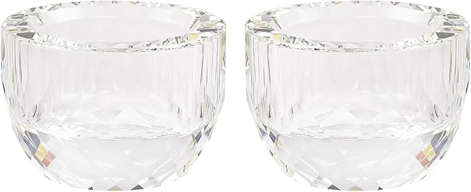 Marvala Crystal Tealight Candle Holders, Candlestick Holders for Wedding Centerpieces, Christmas Decor, Party Decorations,...