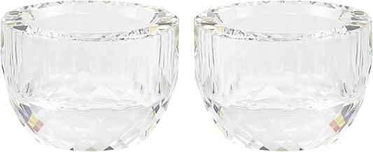 Marvala Crystal Tealight Candle Holders, Candlestick Holders for Wedding Centerpieces, Christmas Decor, Party Decorations,...