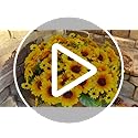 Sunflowers Artificial Flowers, 10 Bunches Fake Sunflower Artificial Flowers for Outdoors Spring Summer Decoration Look Rea...