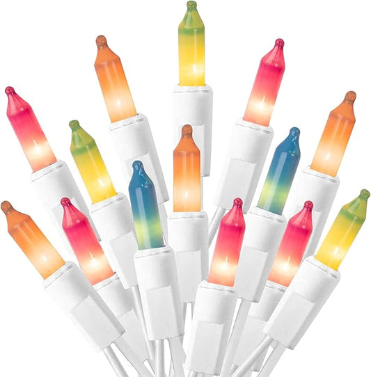 Dazzle Bright 100 Count 20FT Easter Mini String Lights, Incandescent White Wire Fairy Lights with UL Certified Easter Deco...