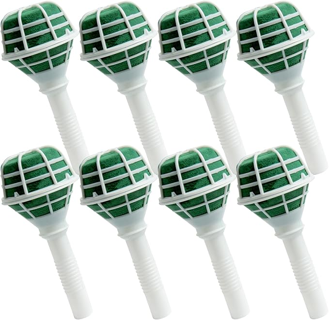 HAPY SHOP 8 PCS Foam Floral Handle Bouquet Holder Flower Bouquet Holder for DIY Wedding Foam Bouquet Handle Flower Arrange...