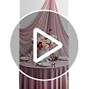 Ling's moment Artificial Flowers Fake Silk Roses Faux Foam Flower Combo for DIY Wedding Bouquets Centerpieces Arrangements...